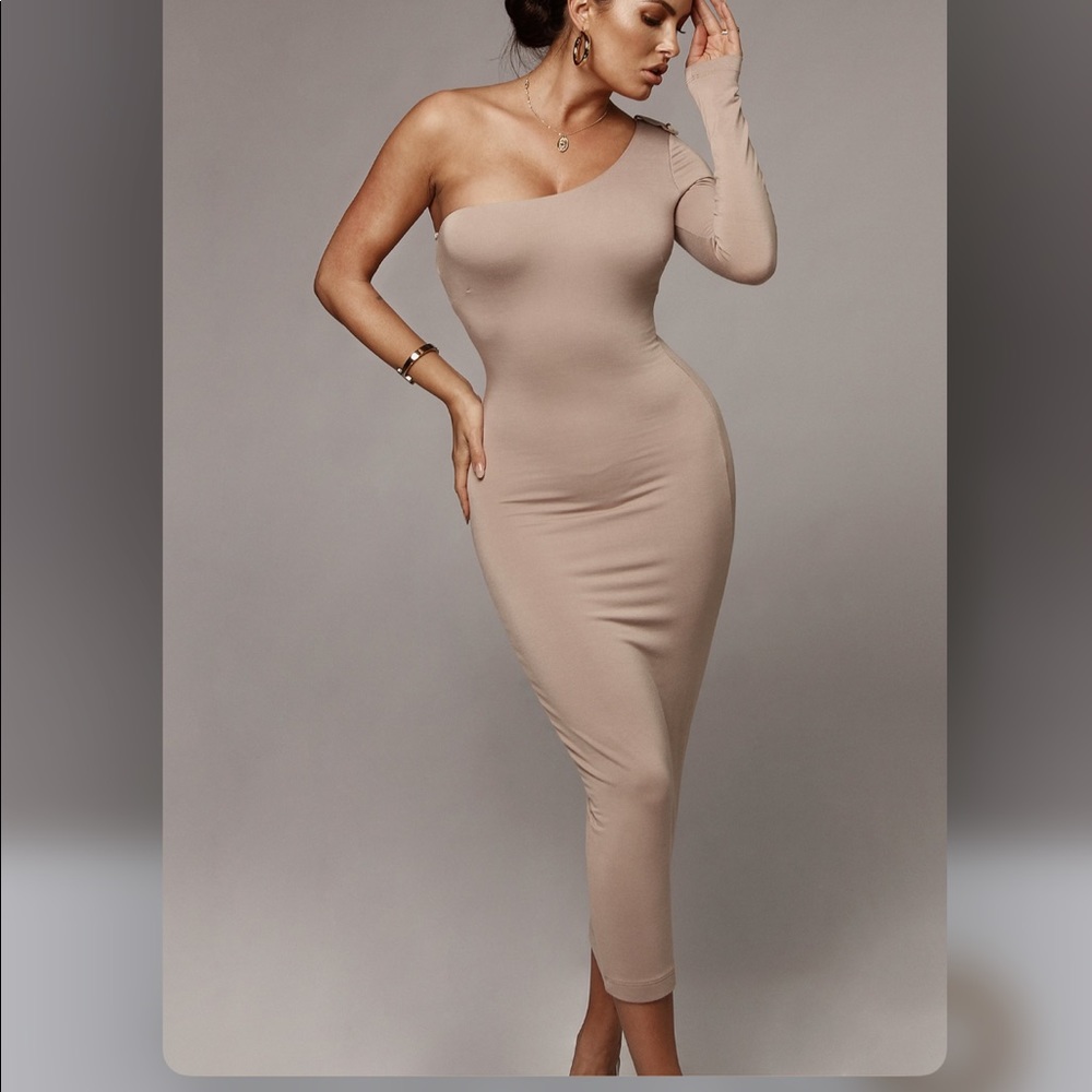 🐿Taupe JLUXLABEL Dress🐿